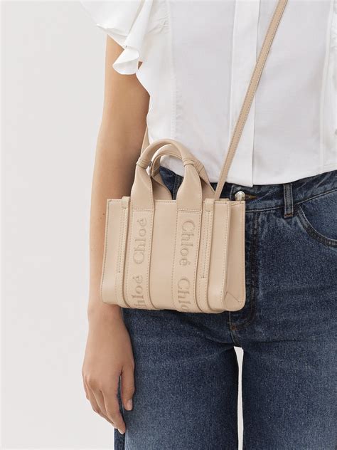 chloe mini tote|chloe tote small.